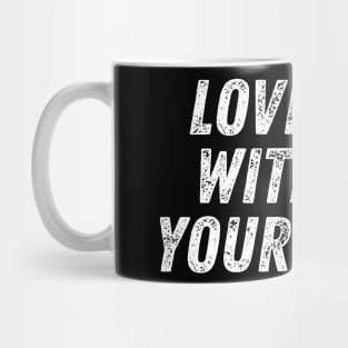 Christian Quote Love God With All Your Heart Mug